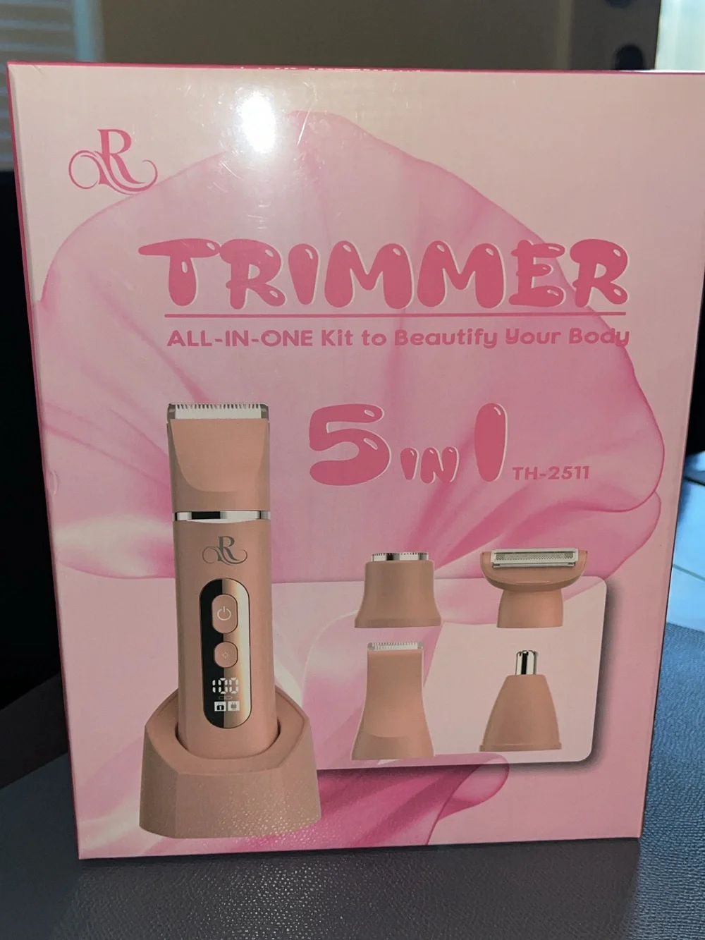 Trimmer 5-in-1 Women's Body Groomer - Pink